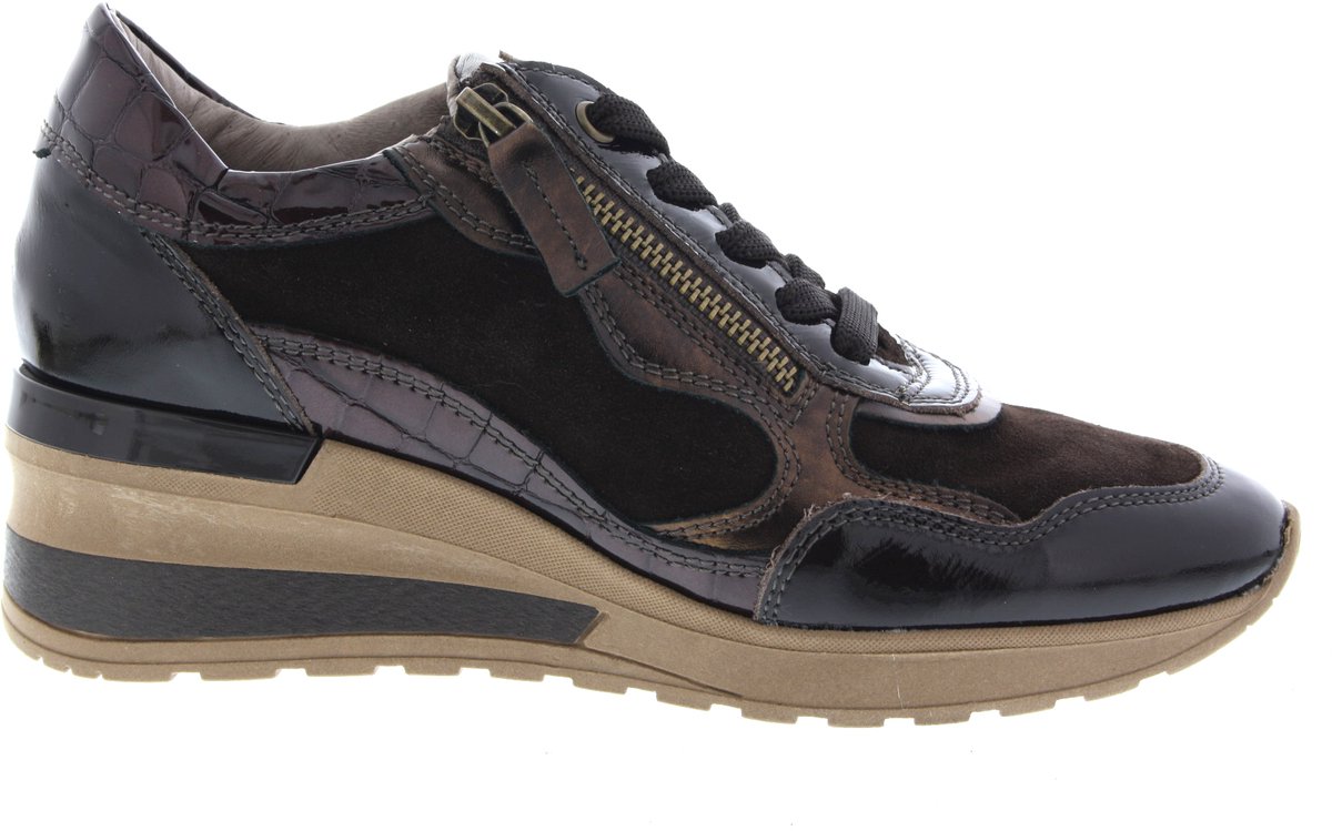 Dames Sneakers Dl Sport 7164 Versione 0c Donkerbruin - Maat 42