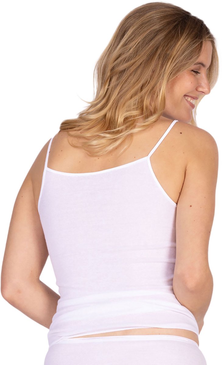 6-pack Hemdje met spaghettibandjes Fine Cotton