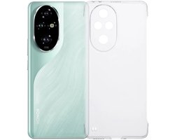 Transparant Dun TPU Hoesje Geschikt voor Honor 200 Pro | Back Cover | Lichtgewicht | Ultra Dun | Flexibel | Zacht | Doorzichtig