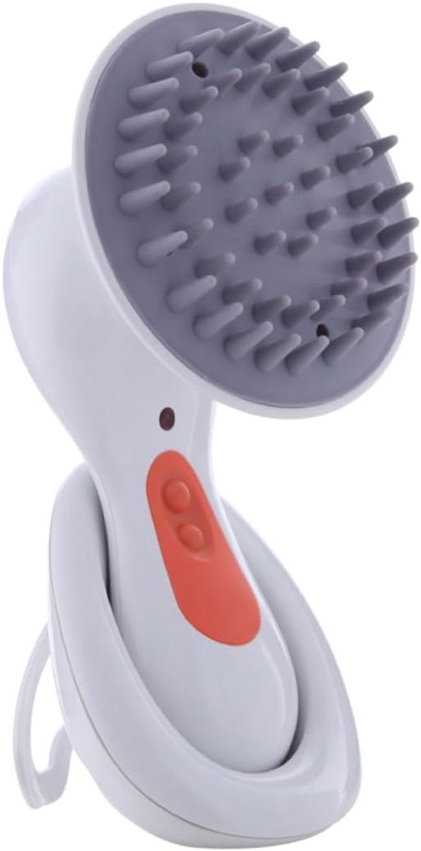 Hoofdhuid Massager - Massage Kam - Stress Verlichten - Waterdicht Hele Lichaam - 19 x 19 x 19 cm - Wit
