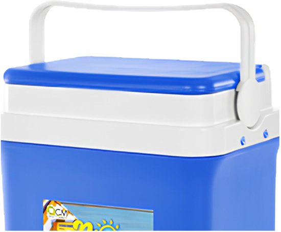 CM Iceberg koelbox - 18L - kunststof - blauw - 30 x 21 x 36 cm van CM — afbeelding 2