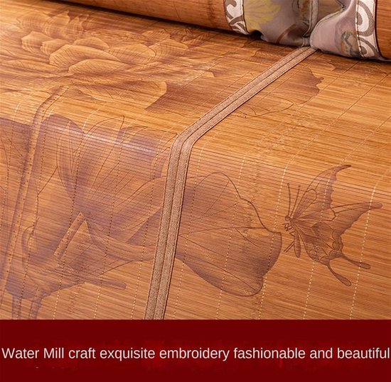 Zomer Matje - Koel Beddengoed - Koel Slapen - Dubbelzijdig Gebruik - 1.8 x 2m - Bruin — afbeelding 4
