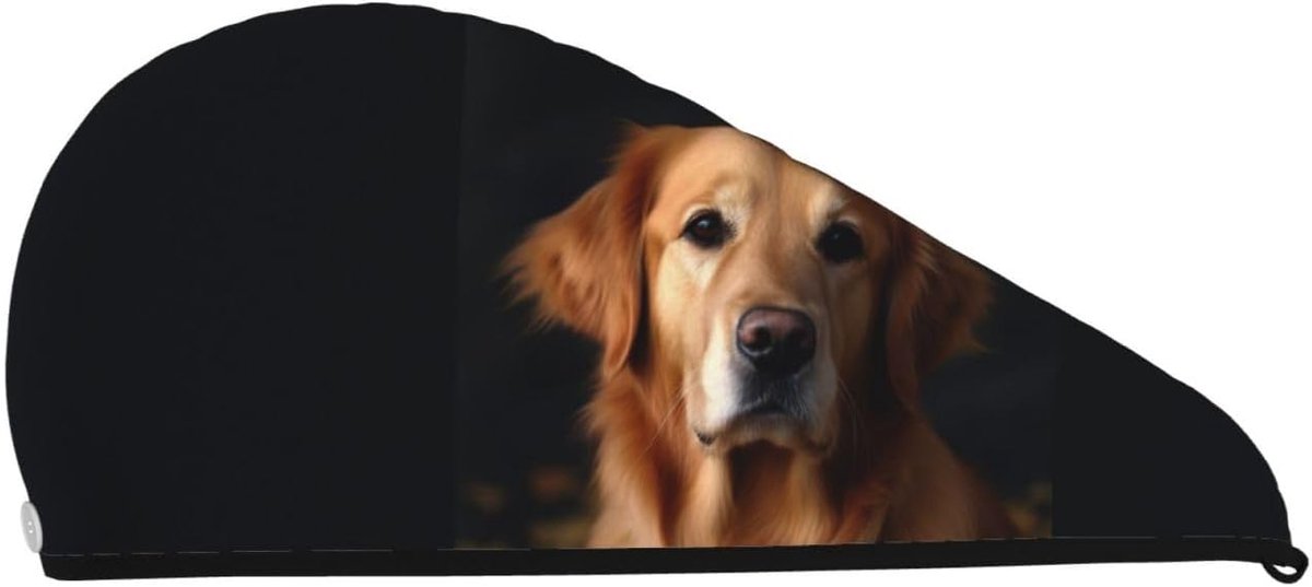 Haardrogen Tulband - Haar Cap - Snel Haar Drogen - Super Absorberend - 64x26 cm - Zwart