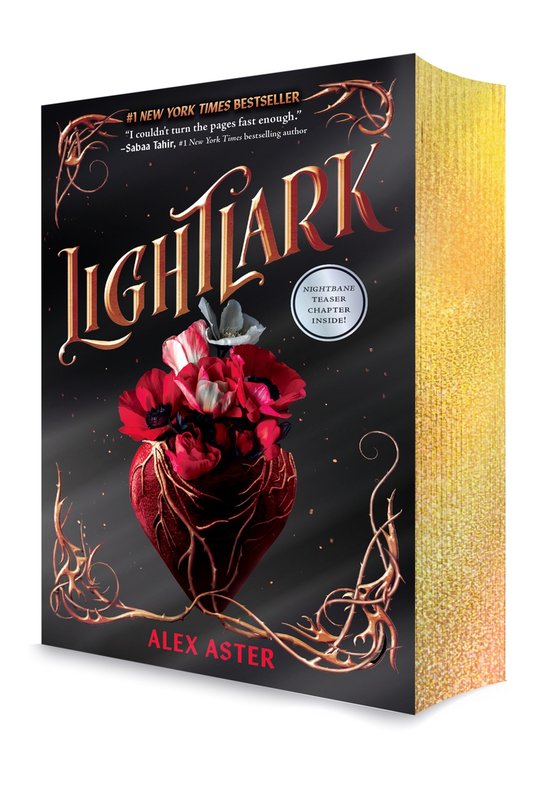 The Lightlark Saga- Lightlark: A gold foil edges edition of  ... - cover