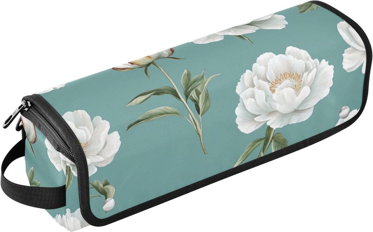 Haar Tool Reistas - Opbergtas Styling Tools - Reizen Organiseren - Hittebestendige Mat - 145 x 39 inch - Zonnebloem