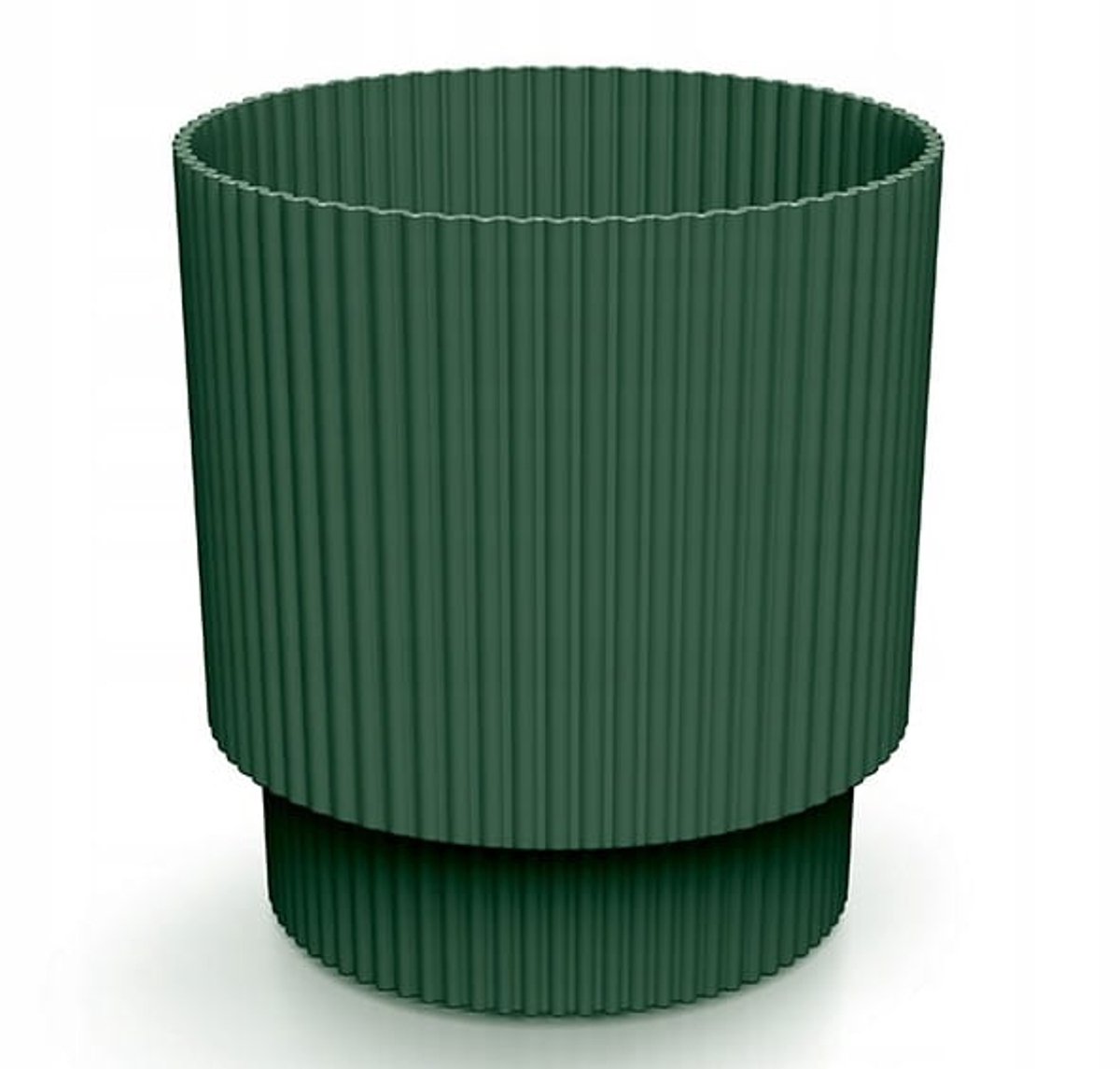 Prosperplast Milly - Bloempot - Groen - 13,8 cm Hoog - Okrugle Vorm