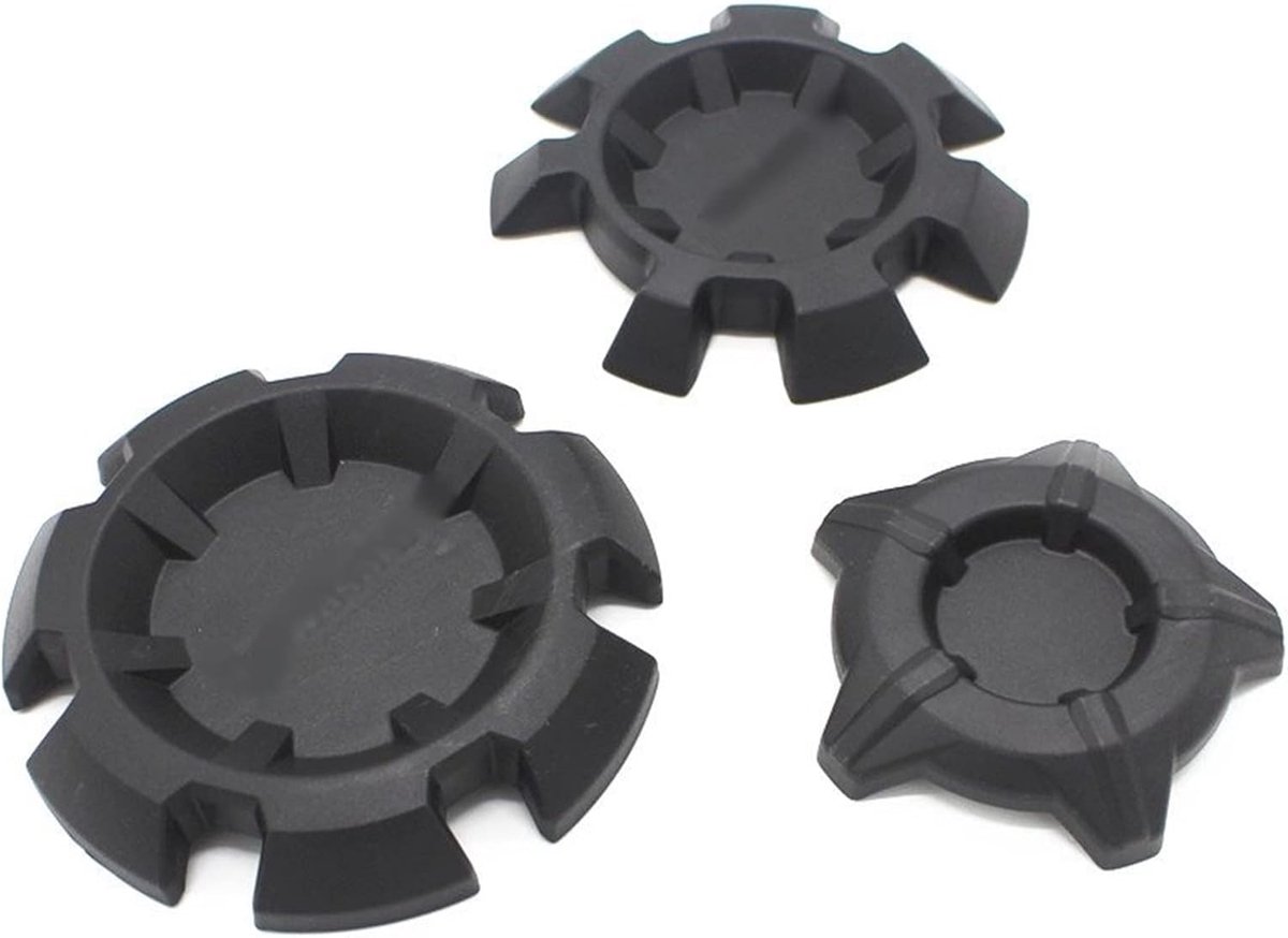 Motor Beschermers Set - Motoronderdelen - Motor Beschermen - Sterke Aluminiumlegering - 3 Stuks - Zwart