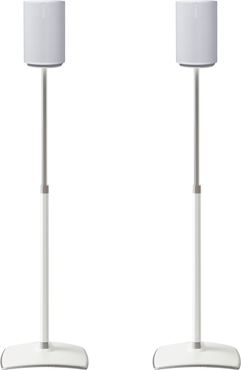 SANUS WSSE1A2-W2 - ADJUSTABLE SPEAKER STAND SONOS ERA 100 - PAIR - WHITE