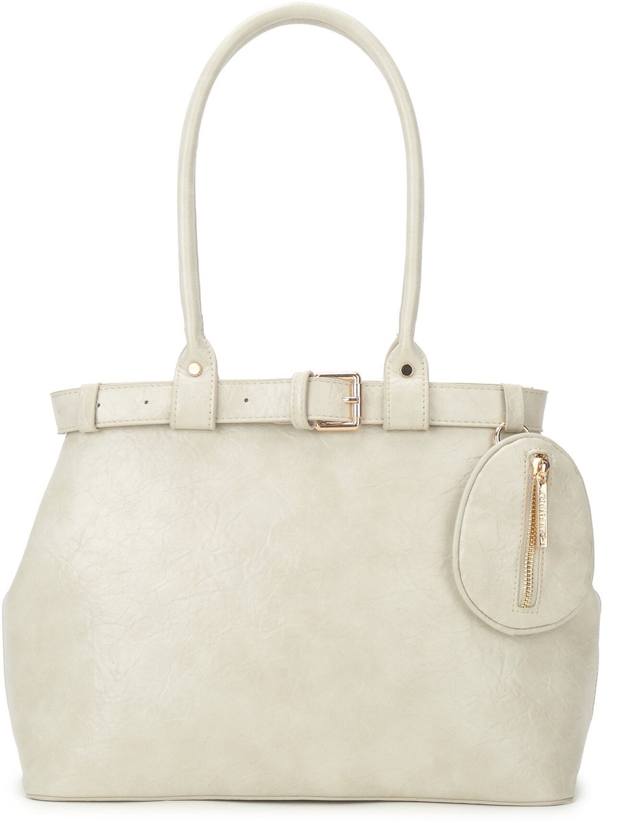 Giuliano kunstlederen handtas Milou - Dames - Beige