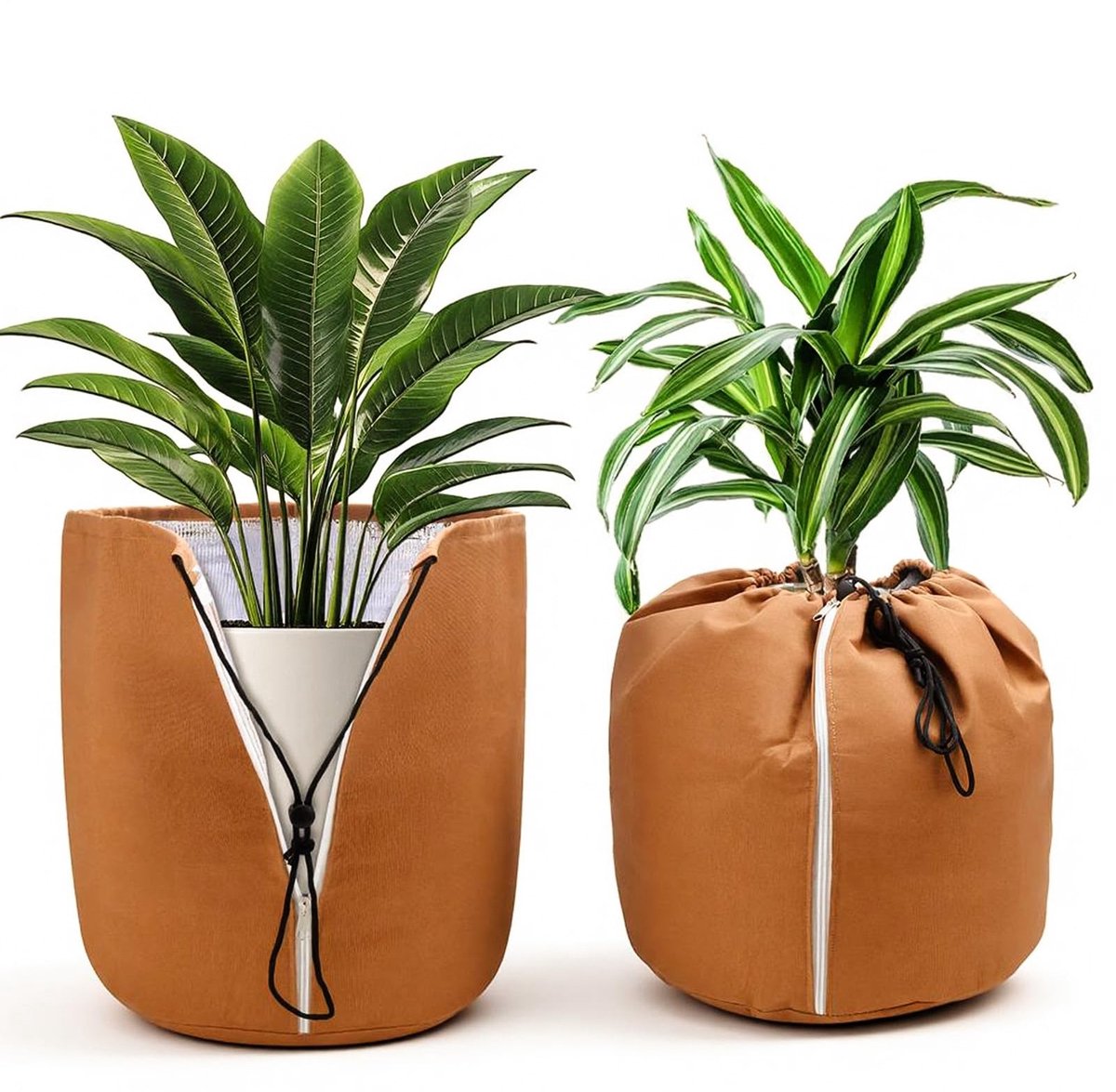 Omgoods - Winterbescherming voor Planten, Set van 2 Thermische Pot Beschermers