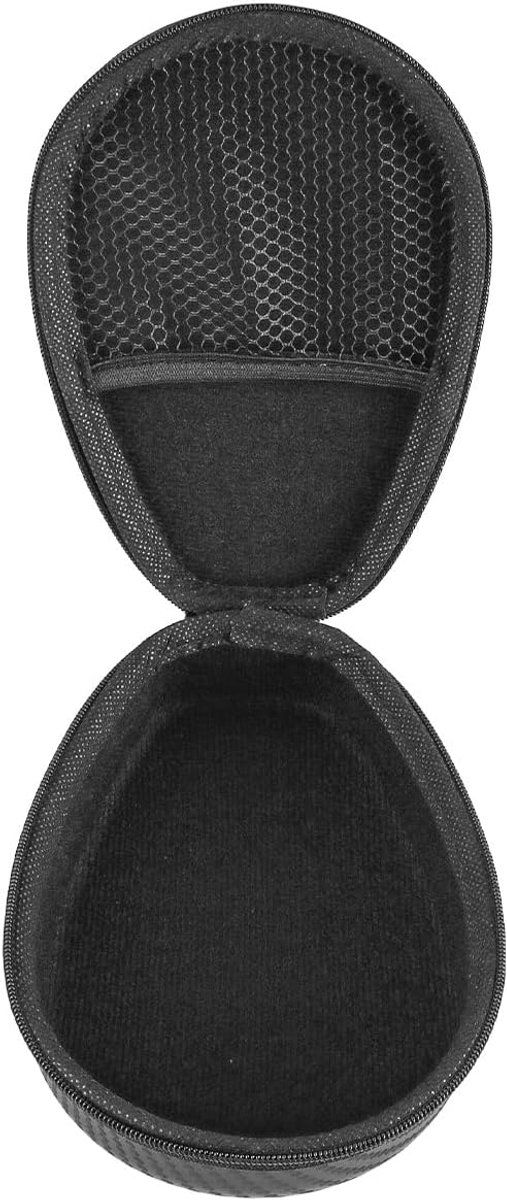 Reistas voor Bone Conduction-koptelefoons Bone Conduction-oortelefoonhoesje Drukbestendige draagbare harde EVA-headsettas (zwart) 16,5 x 11 x 4 cm (binnenkant) — afbeelding 3