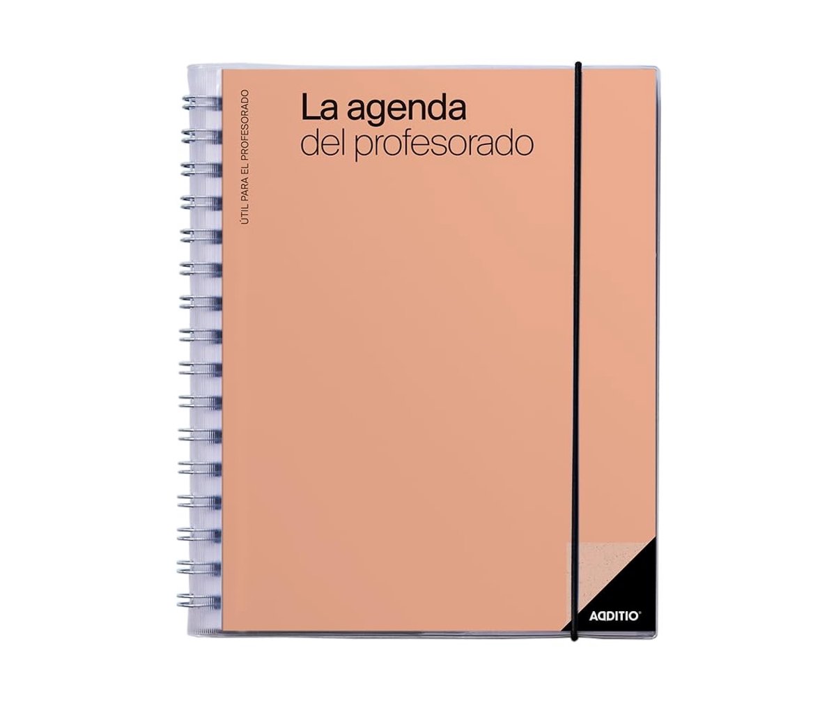 Omgoods - Lerarenagenda 2026 - Kwartaalplanner met Weekoverzicht, 16,5 x 21,5 cm, Oranje