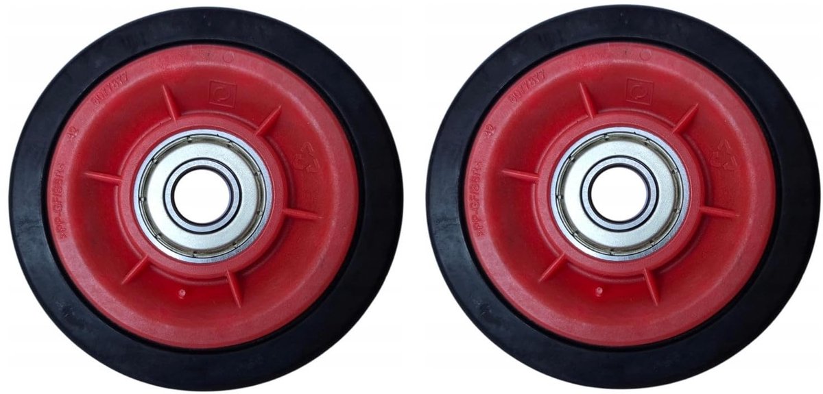 Omgoods - 2x Looprol voor Droger - Compatibel met en Electrolux