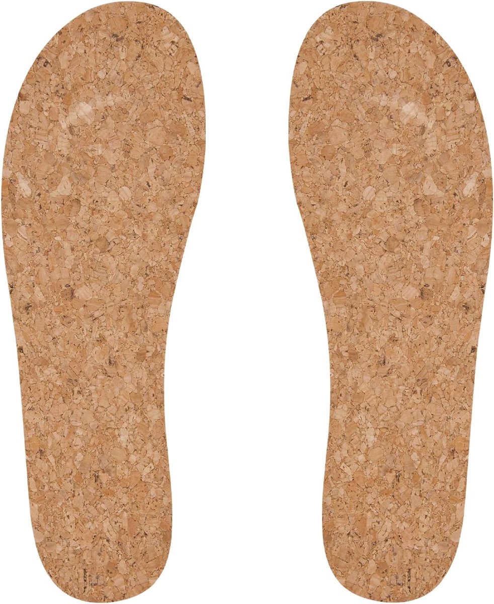 Kurken Inlegzolen voor Hey Dude Wally Schoenen, Cork Vervangende Inlegzool Insoles Binnenzolen Comfortabele en Lichtgewicht - Heren 39 EU | Inlegzool inzetstukken, maat: 39 EU