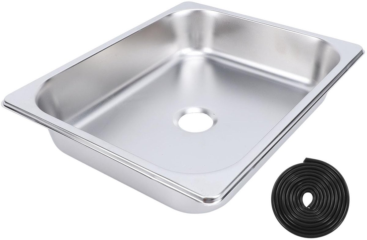 Omgoods - Keukensink voor Caravan en Boot - 325 x 265 x 65 mm