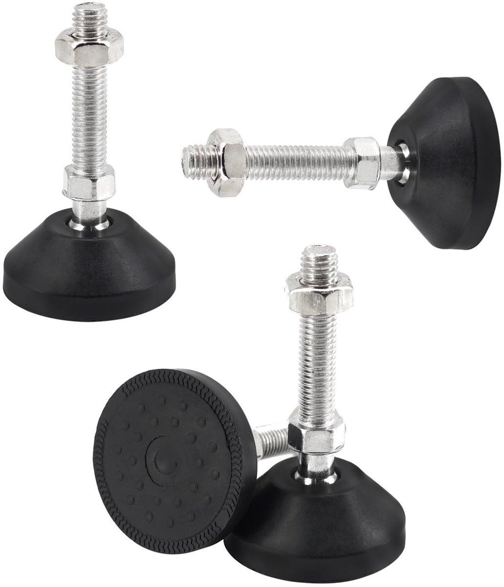 Omgoods - M8 x 100mm Verstelbare Meubelvoeten - 4 Stuks