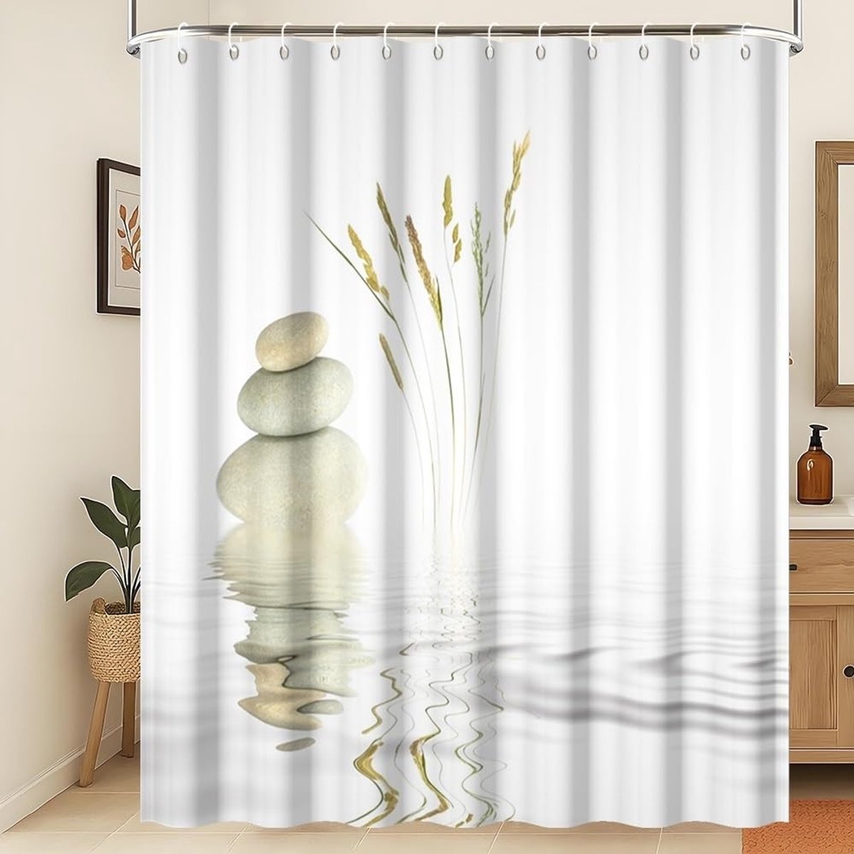 Omgoods - Spa Garden Douchegordijn 180 x 220 cm