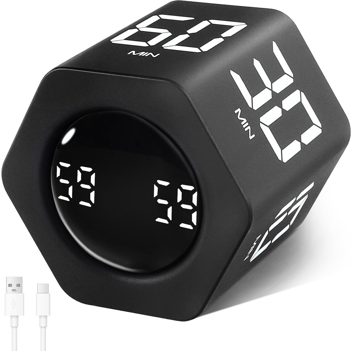 Omgoods - Digitale Roterende Timer met Instelbaar Volume