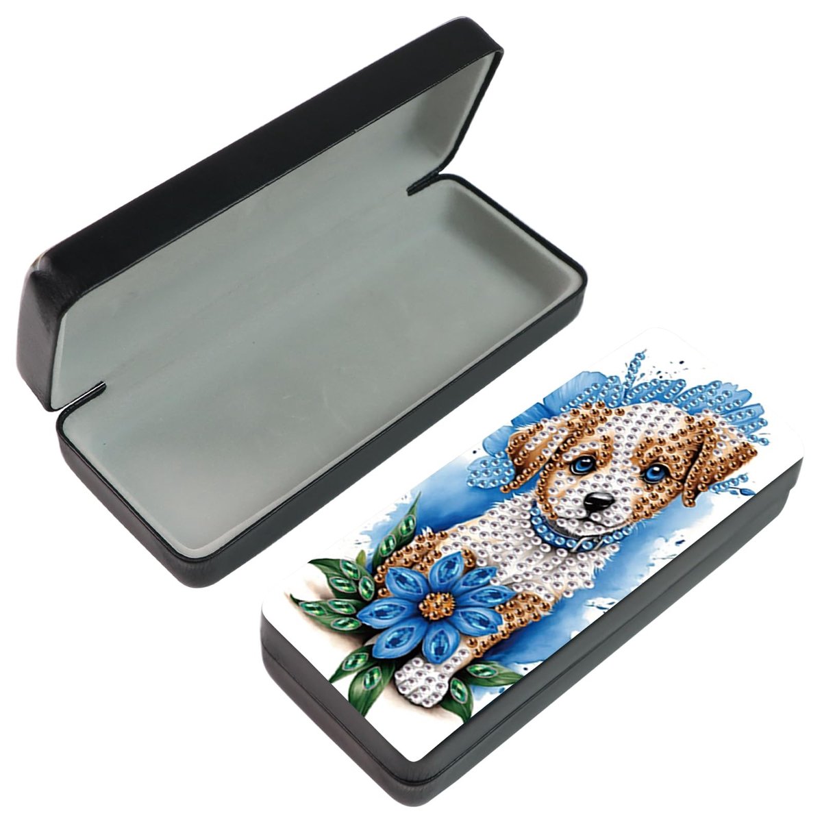 Omgoods - Diamond Painting Eyeglass Lens Organizer - Hard Shell Zonnebril Houder