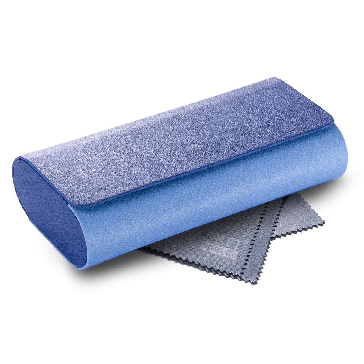 Omgoods - Hardcase Bril Etui voor Twee Brillen - Blauw, Elegante Bescherming