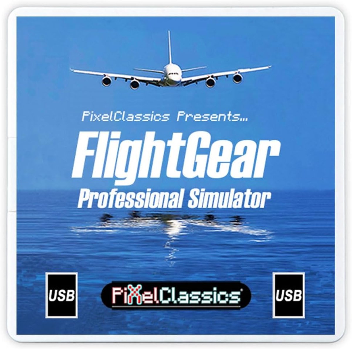 Vluchtsimulator - FlightGear Flight Simulator 2022 X - Professionele simulator - 600+ vliegtuigen en 20.000 luchthavens - ShopVlot
