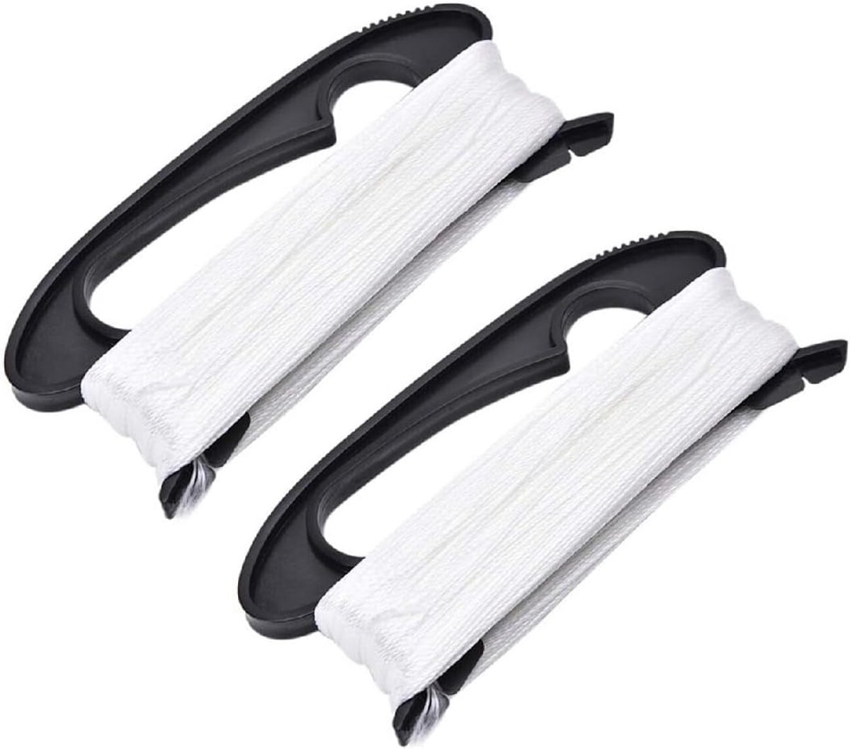 Vlieger lijn 100 m - Duurzaam nylon met spoel - Handige grip voor eenvoudig gebruik - Ideaal voor buitensporten - ShopVlot