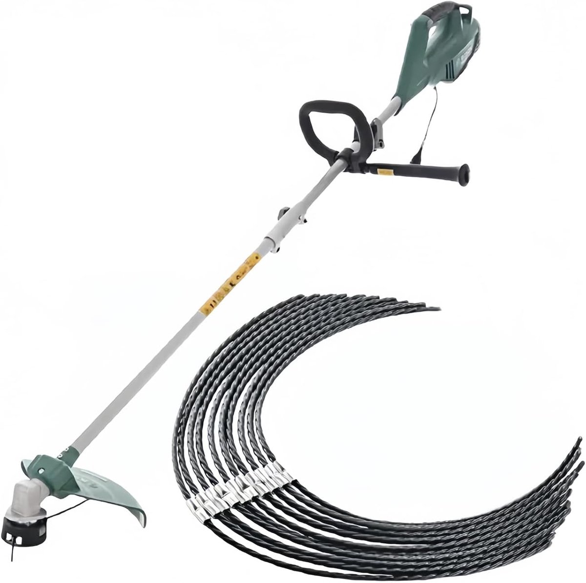 Draad grastrimmer draad trimmer lijn 20 stuks compatibel met F016800431 voor AFS 23-37 reserve trimmersnoer 37 cm 3,5 mm voor bosmaaier