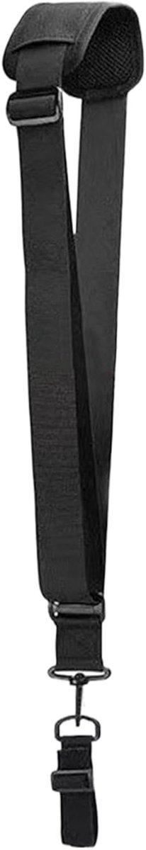 Schouderriem Bosmaaier - Draagband Harnas - Tuinonderhoud - Verstelbaar Gevoerd - 80-128 cm - Zwart
