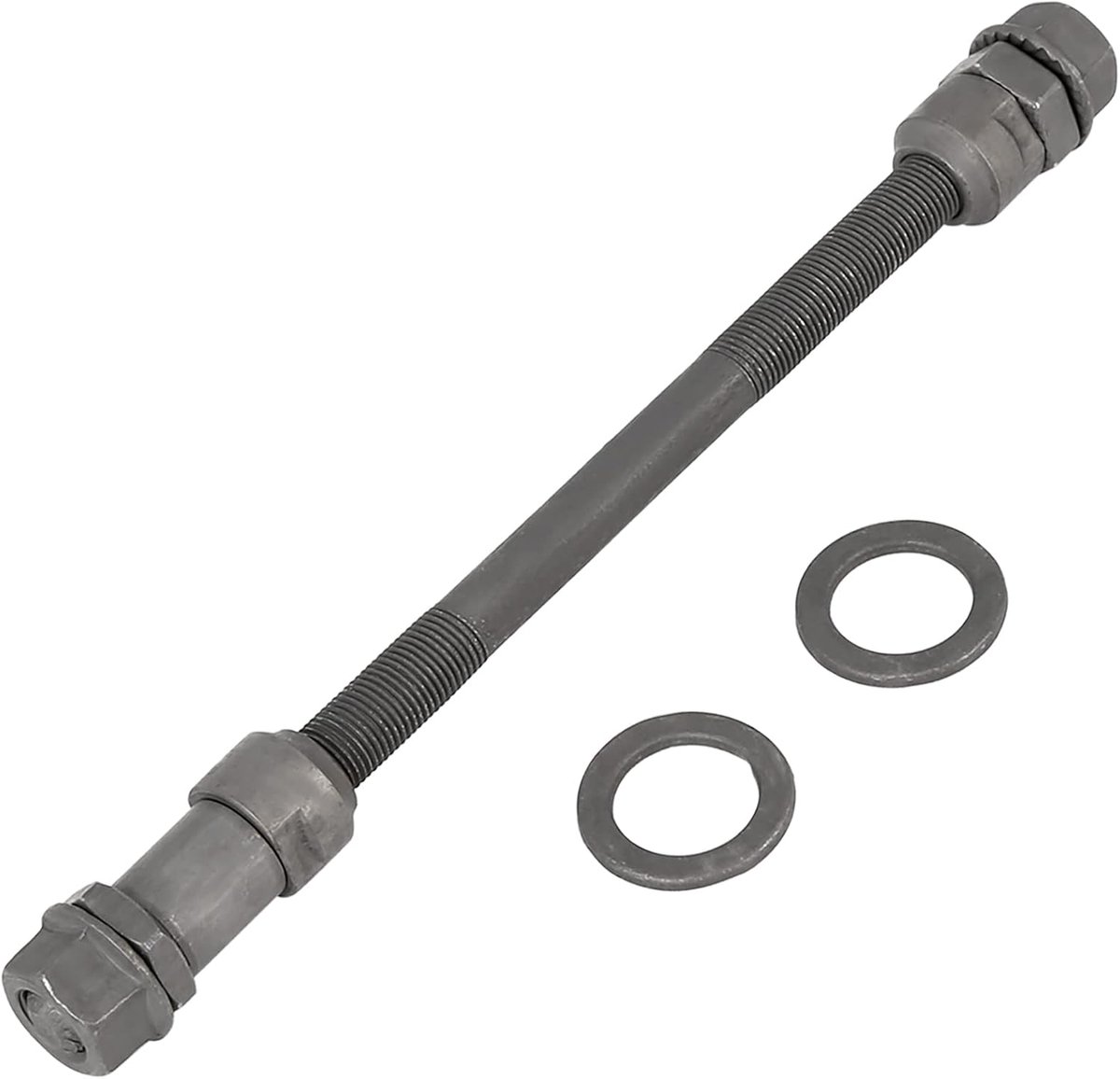 Absopro Fiets achteras volledige as 9,5 mm wielnaafas achteras