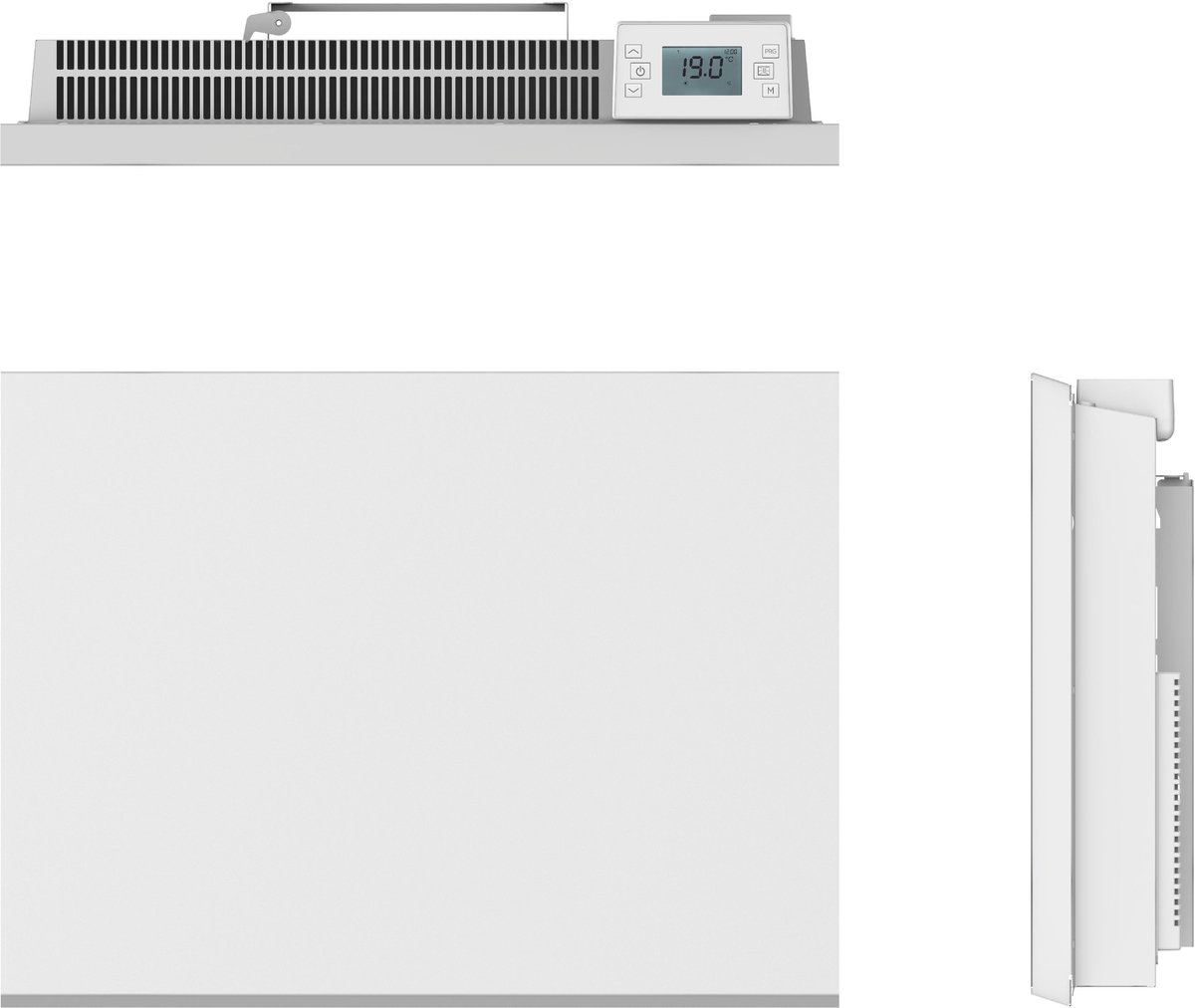 Elektrische radiator met keramische inertie 1000W POAS – foto 2