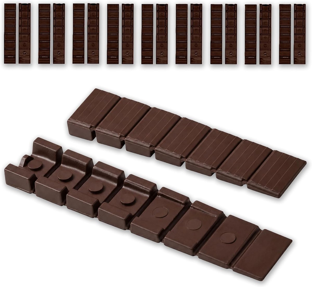 Meubelwiggen voor meubels en kasten, 25 stuks, Made in Italy, wiggen