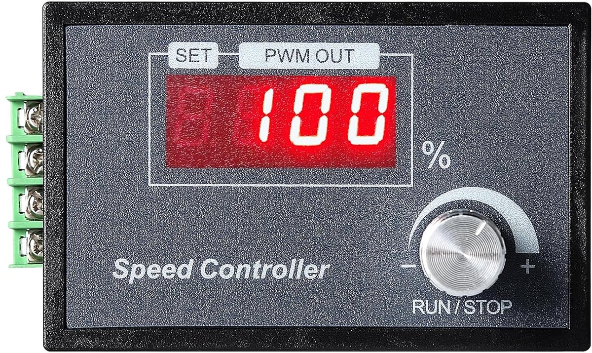 Toerentalregelaar 12 V 24 V 36 V 48 V Pwm regelaar Dc motor