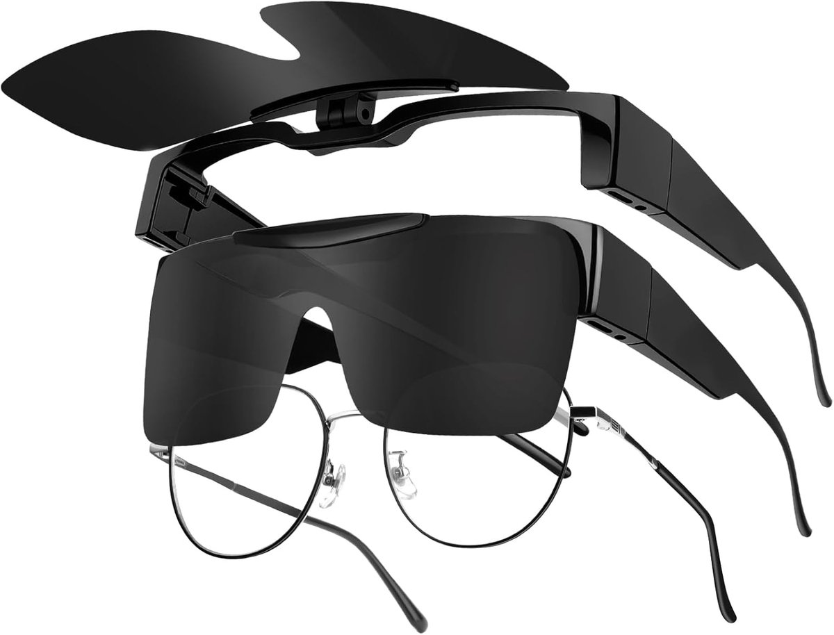 1 Stuk Set Fietsbril, UV-Bescherming voor Heren Dames, Lichte en