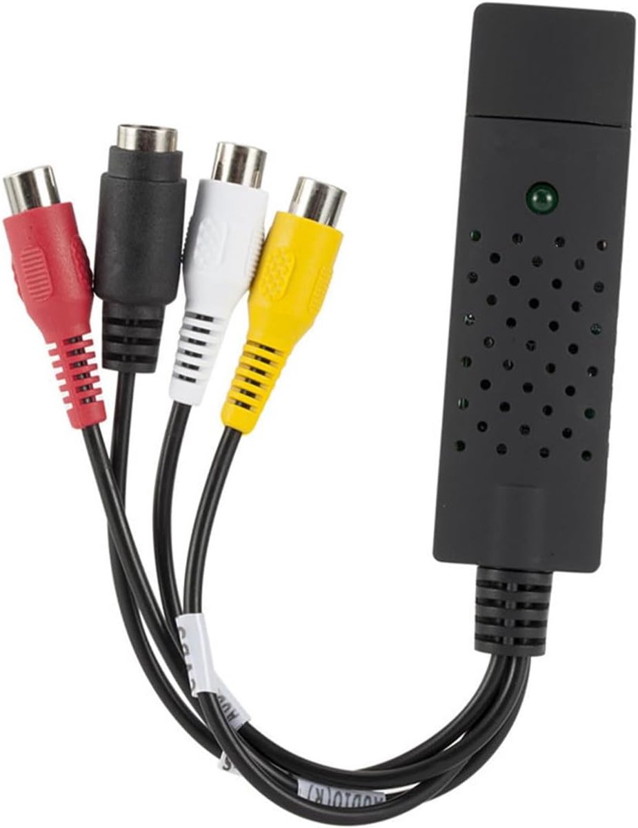 USB Video Capture Video Capture Card voor PC TV MAC Windows Vista Compatibele RCA naar USB Video Converter