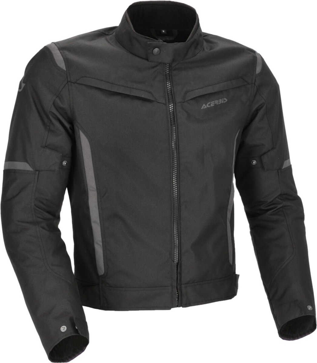 Acerbis X-MAT 2.0 Zwart Grijs Textiele Motorjas - Jas