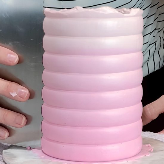 Spatels, 22 x 8 cm, voor verschillende vormen van kamtaartranden — afbeelding 4