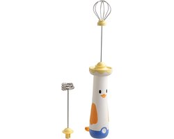 Draadloze Mixer - Melkopschuimer Garde - Koffie Maken - Stil Efficiënt Ontwerp - 55 x 12 x 55 cm - Wit