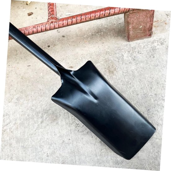 Mini-schep 2-delig - Tuingereedschap Set - Planten en Sneeuwruimen - IJzeren Schepkop - 41 x 10 x 5 cm - Zwart — afbeelding 2