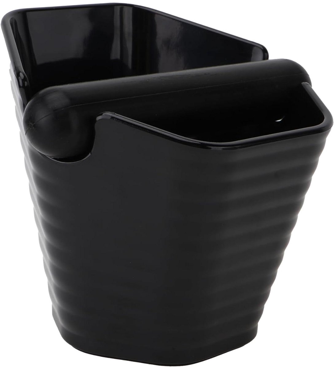 Koffiedikemmer - Koffieklophouder - Espresso Bereiden - Eenvoudig Schoon Te Maken - 15 x 15 x 10 cm - Zwart
