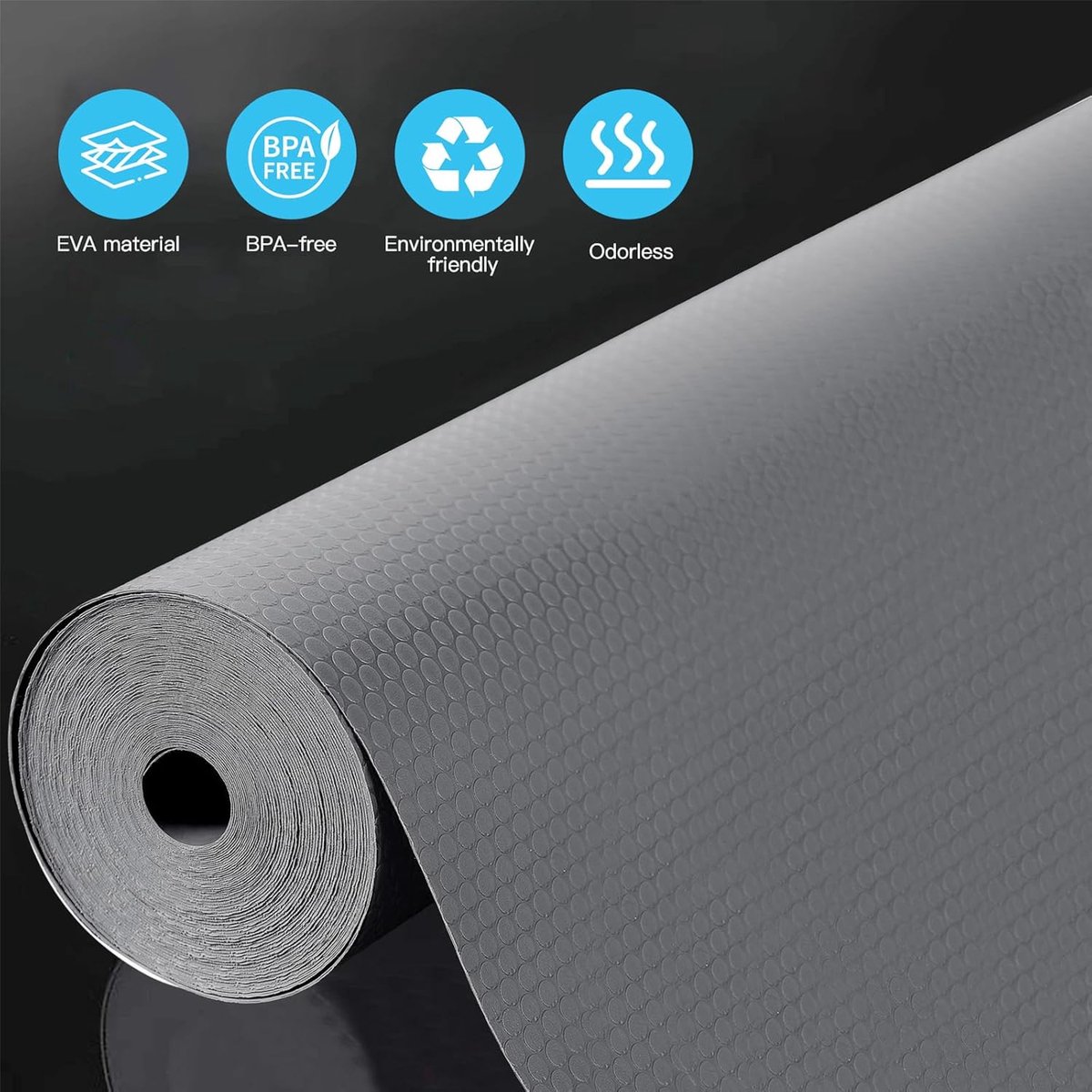 Lade mat EVA materiaal - waterdicht en antislip - eenvoudig schoon te maken - voor lades en kasten - ShopVlot