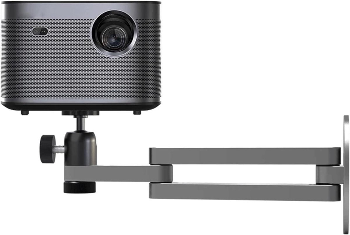 Projector Muurbeugel - Projectorhanger Bevestiging - Films Kijken - Opvouwbaar Ontwerp - 1x1x1 cm - Wit