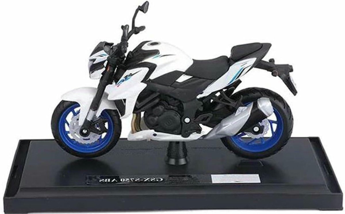 Modelmotor Honda Africa Twin - Schaalmodel Motorfiets - Hobby Verzamelen - Gedetailleerd Die-Cast Model - 1:18 Schaal - Zwart