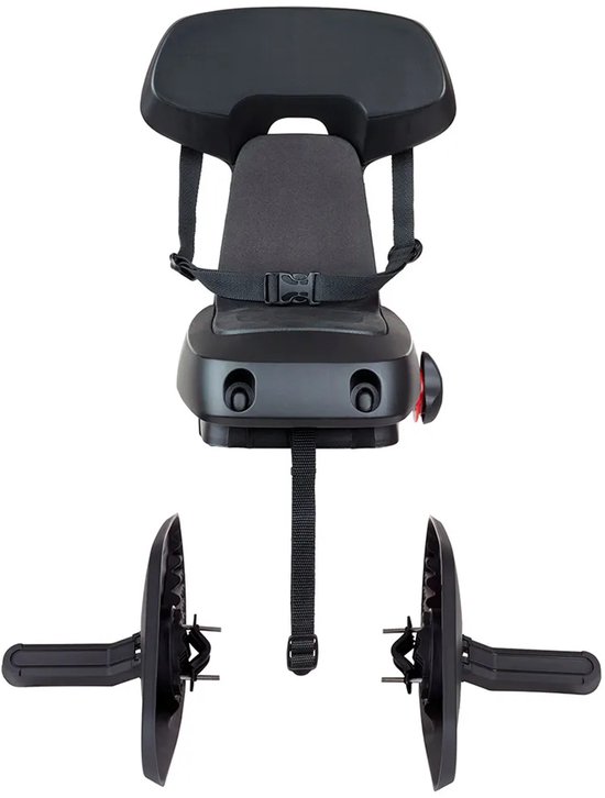 Polisport achterzitje Guppy Junior zwart van Polisport — afbeelding 2