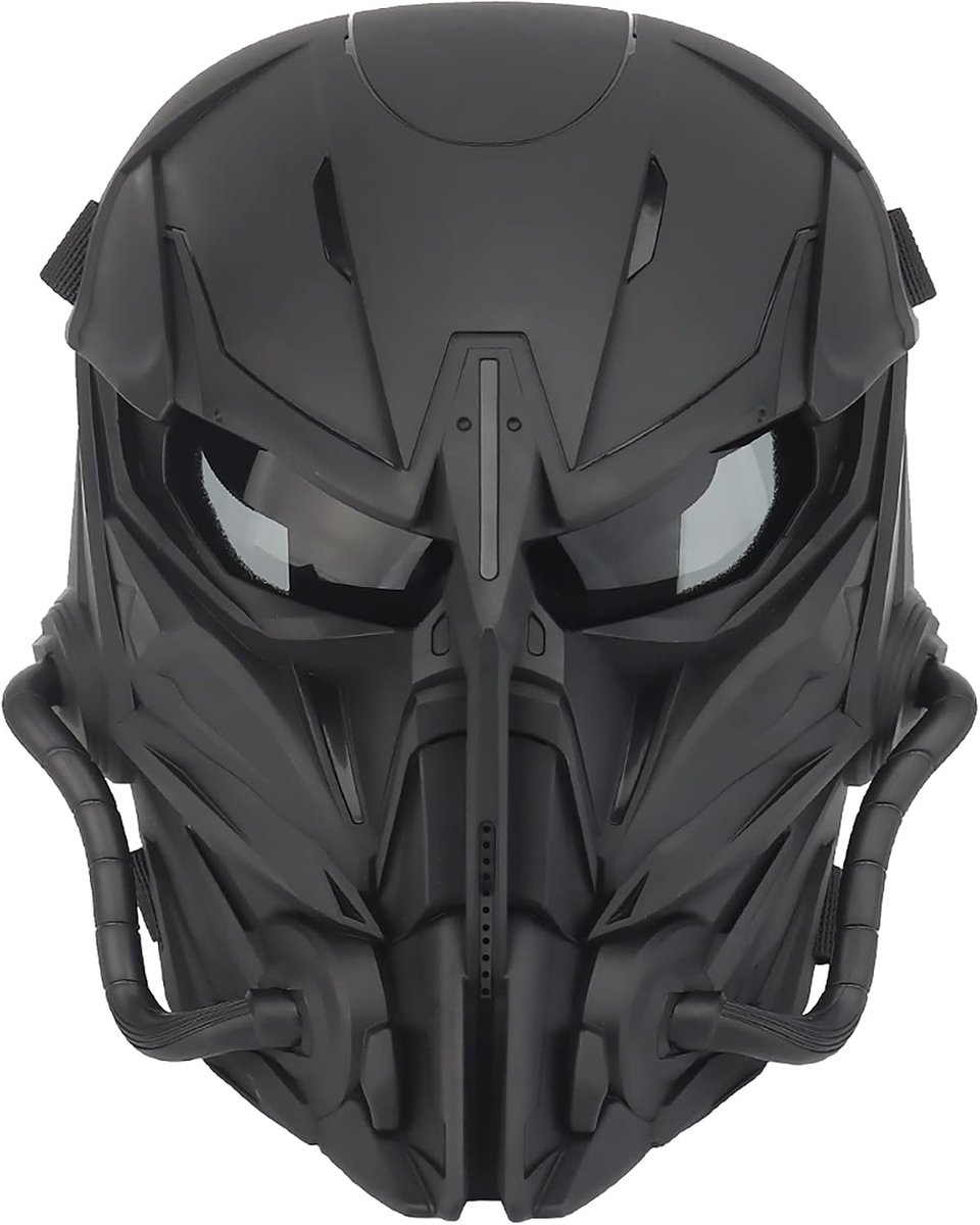 masker, volgelaatsmasker, tactisch masker voor paintball, jacht, schieten, CS-spel, cosplay
