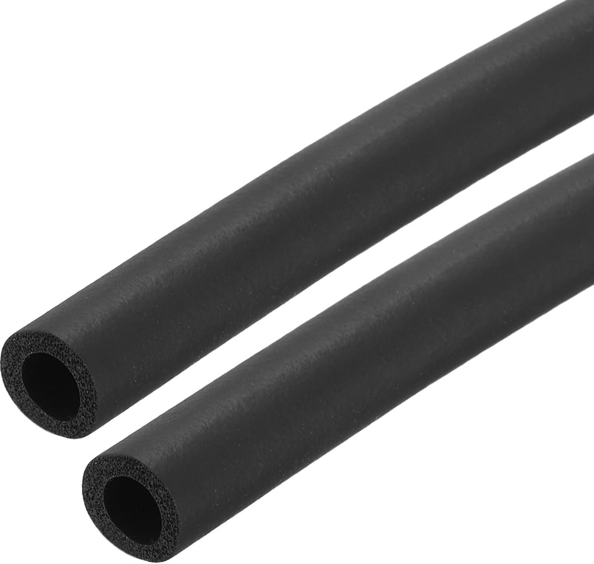 Buisisolatie schuim, 1,5 m stang, Ø 7 mm, 11 mm OD buisisolatie, buis voor verwarming, sanitair, gitaarstandaard, sporttoestellen, 2 stuks