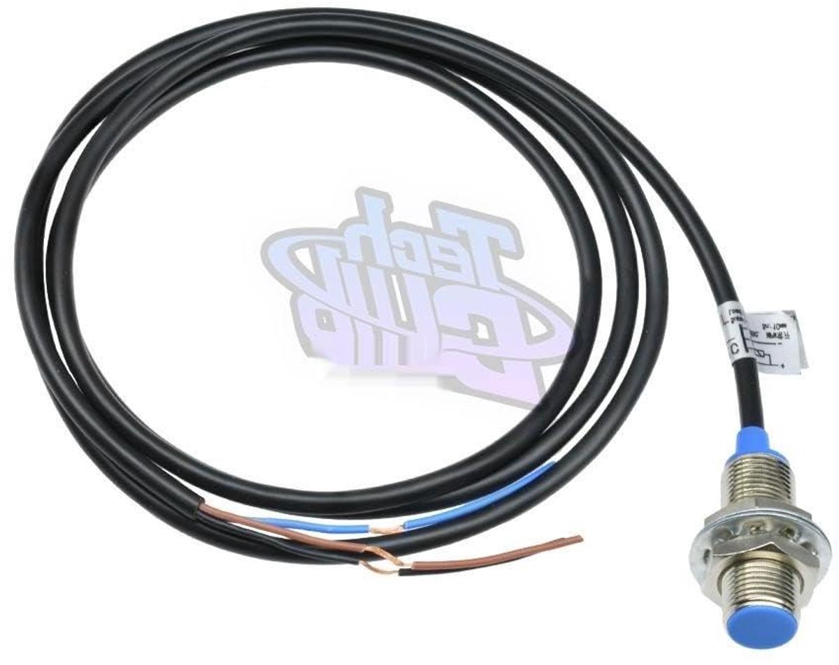 Hall Effect Sensor - Nabijheidsschakelaar NPN - Industriële Automatisering - Normaal Open Output - 10mm Detectieafstand - Metaal