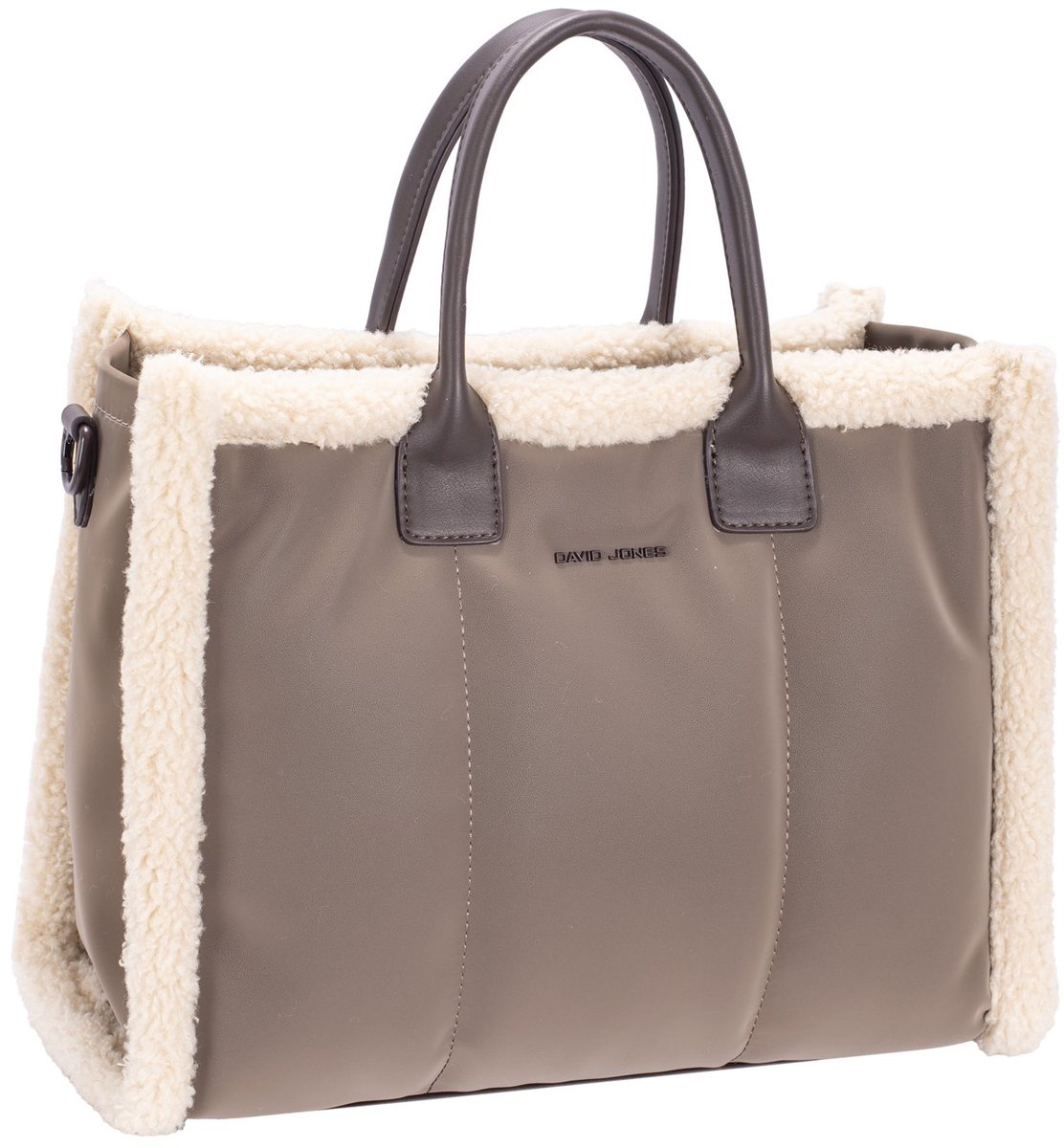David Jones gewatteerde handtas Rosalinde - Dames - Taupe