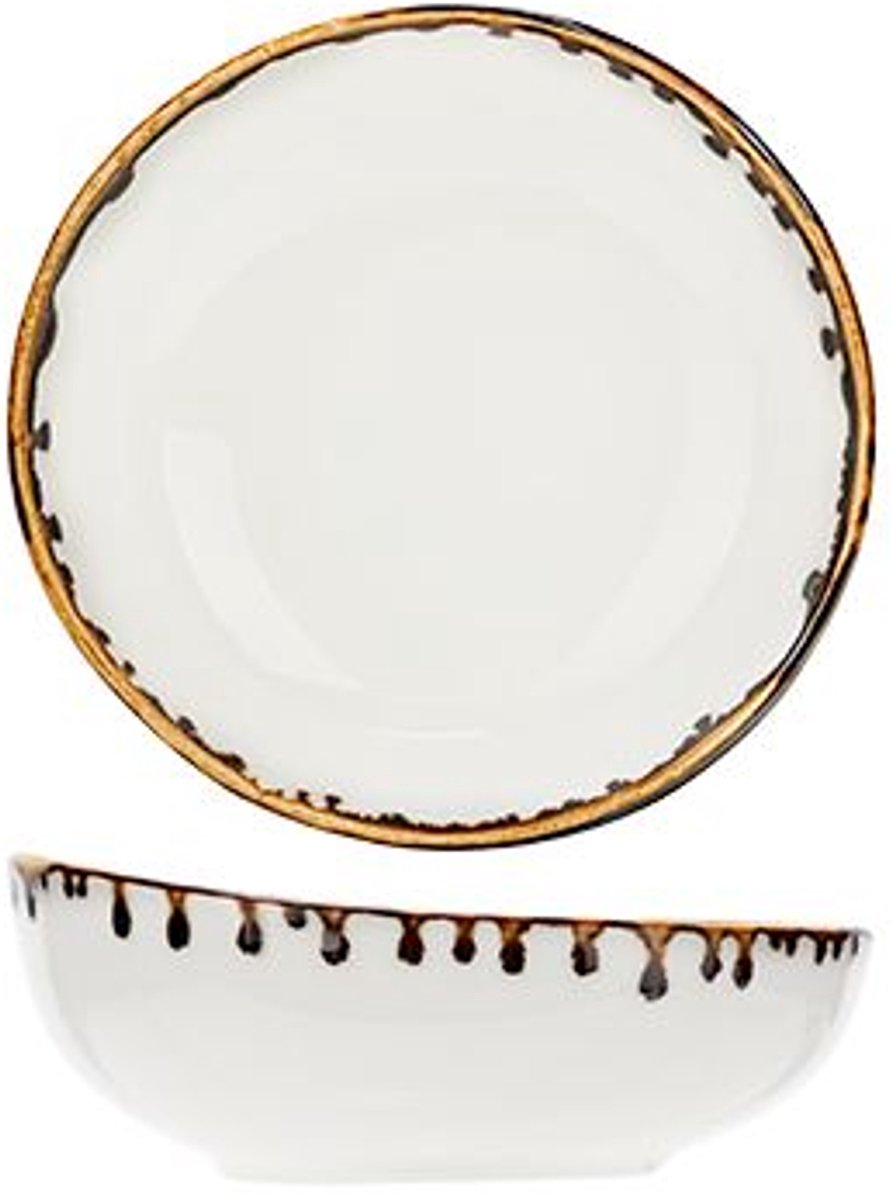 Mila Ivory Kommetje D14cm 34cl