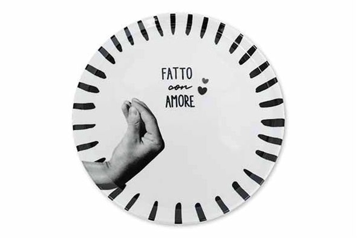 Atina Pizzabord D32,5cm Charbon
