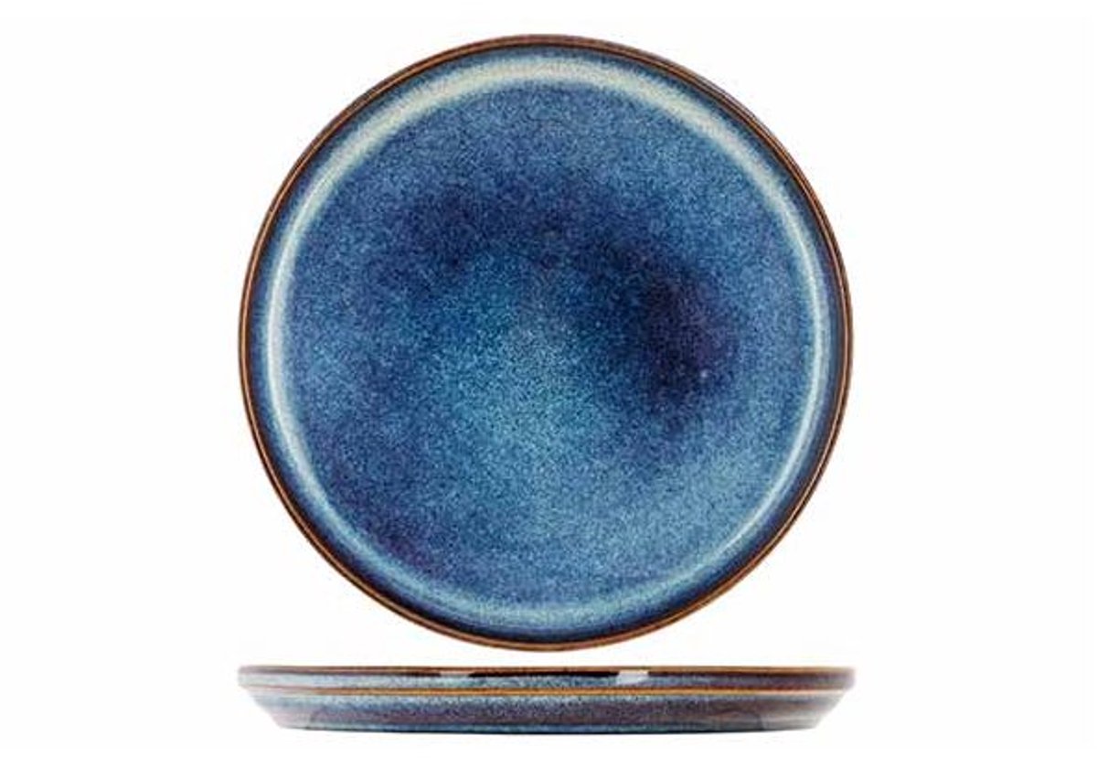 Jade Indigo Dessertbord D22,5xh2,5cm